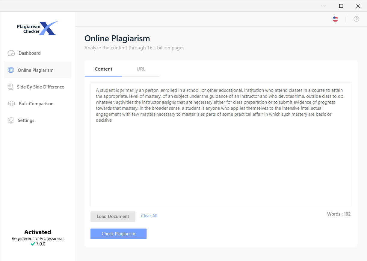 plagiarism checker free turnitin