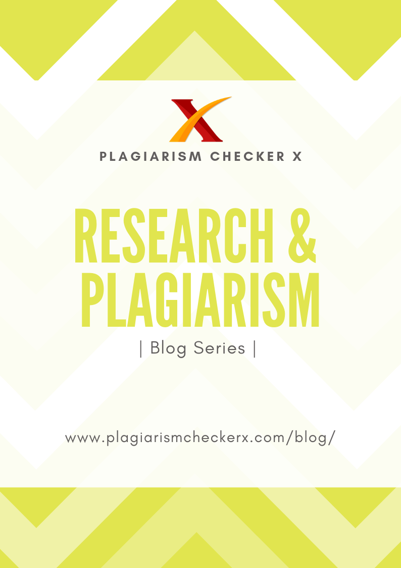 Research and Plagiarism Connection